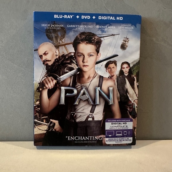 Pan Blu-ray DVD Digital HD Combo - Picture 1 of 3